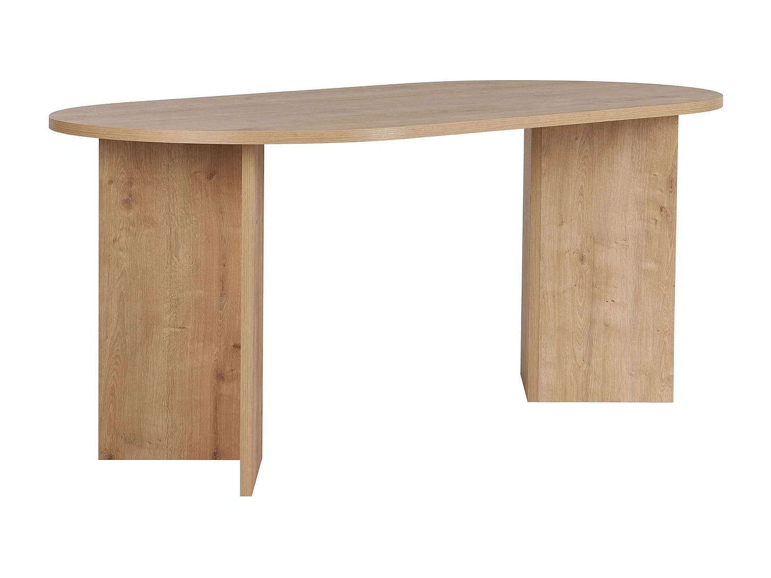 Table à manger en bois "Sablin" 180 x 90 x 75 cm - Chêne saphir