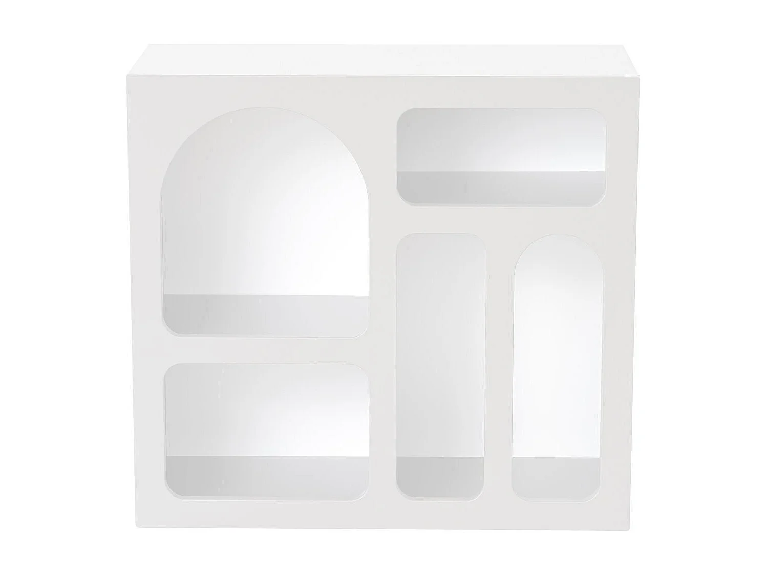 Buffet en bois "Lessa" - 80 x 37 x 74 cm - Blanc