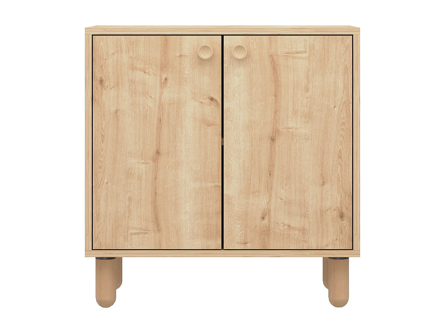 Buffet en bois "Lina" - 72 x 36 x 73 cm - Beige