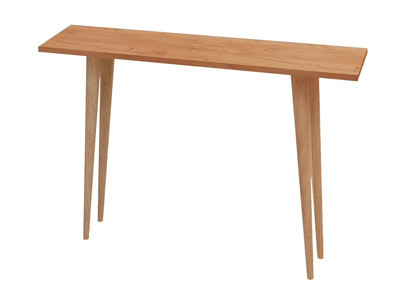 "Desidero" Trä Konsolbord - Brun - 100 x 30 x 74 cm - Modern och Elegant Design
