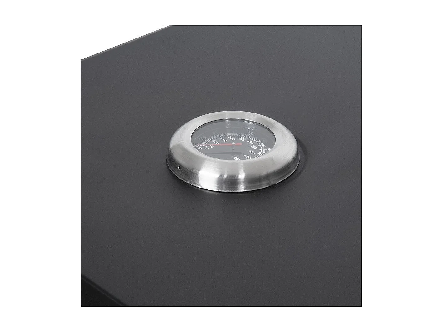 Pizzaofen für Grill "Pizzello" - 40 x 35 x 28 cm - Schwarz