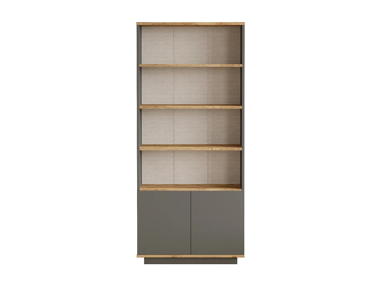 Modern träbokhylla "Forlan" 75 x 26,8 x 168,3 cm - Atlantisk tall
