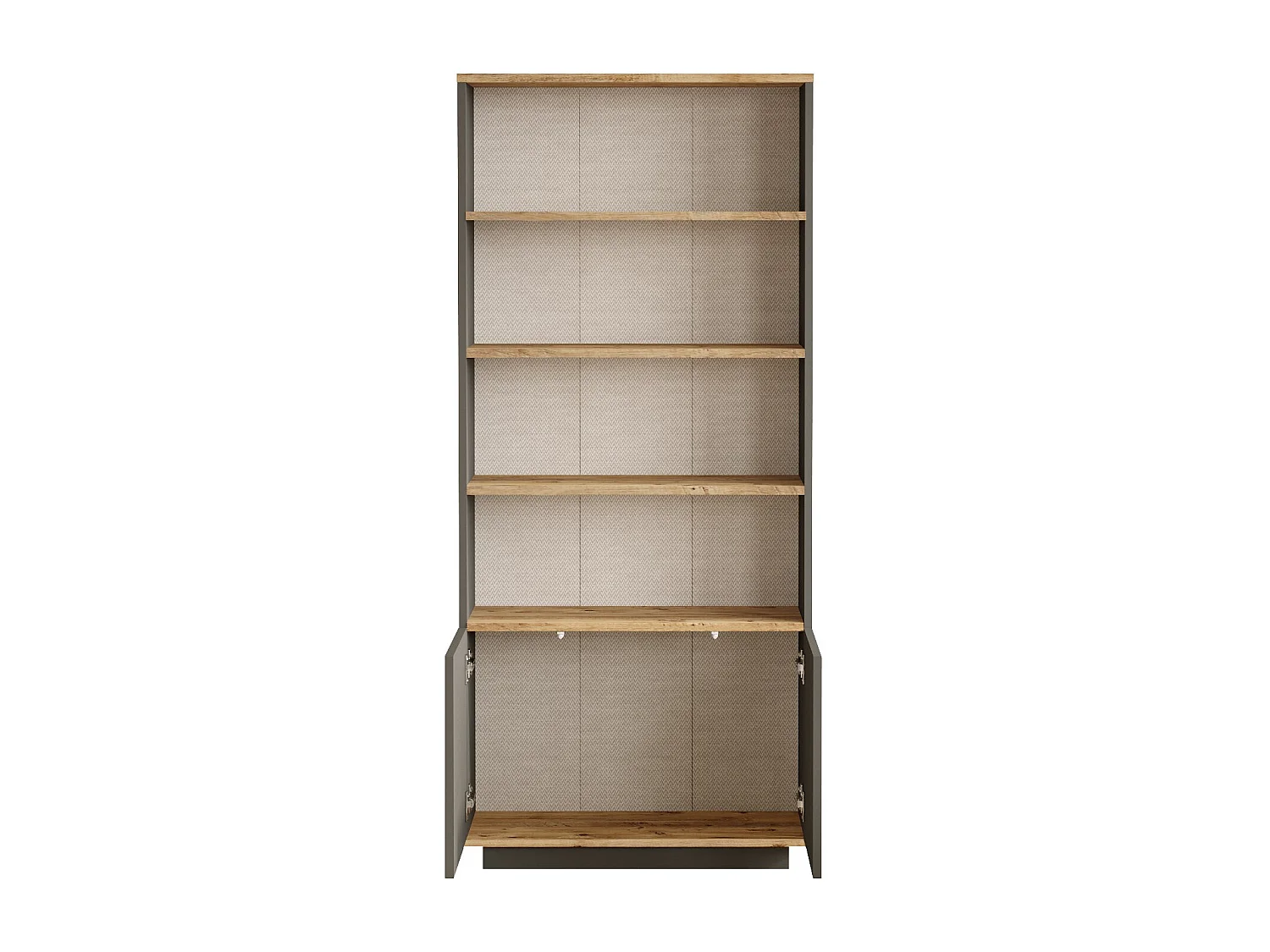 Modern träbokhylla "Forlan" 75 x 26,8 x 168,3 cm - Atlantisk tall