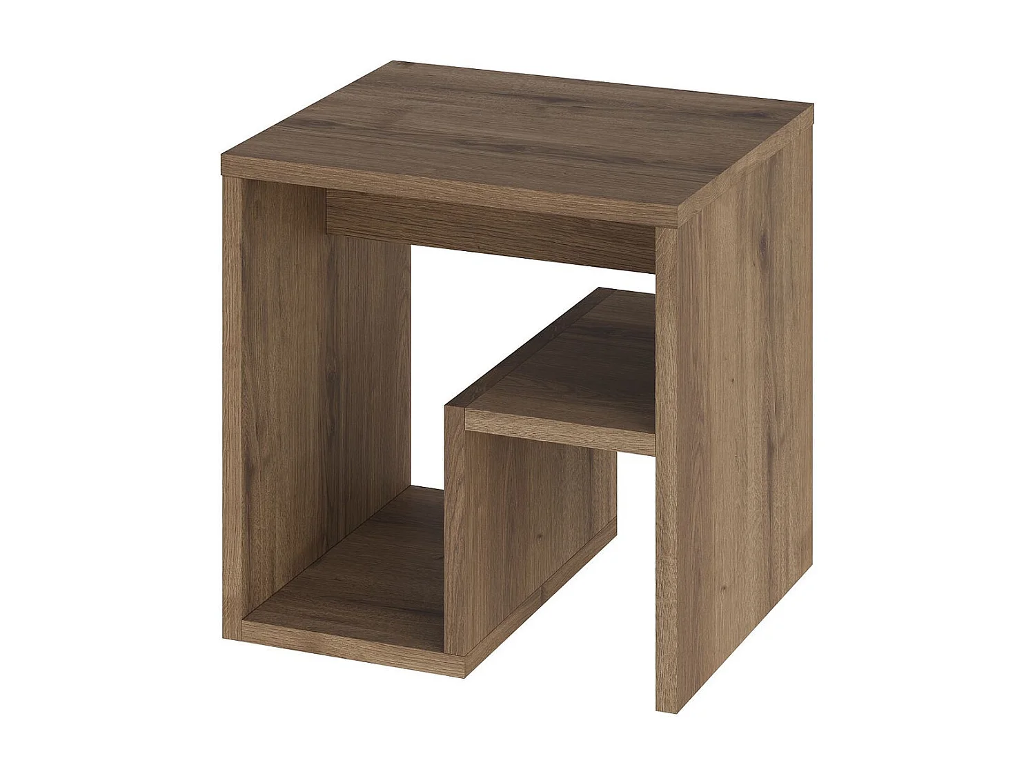 Moderne houten bijzettafel "Bon" Hitit kleur 40 x 35 x 40 cm - Elegant ontwerp