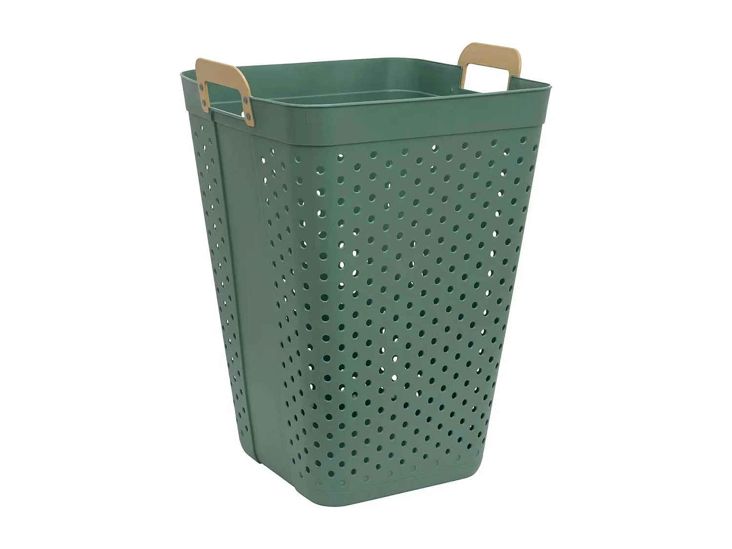 Panier à Linge Ajouré "Flex" 74L Vert