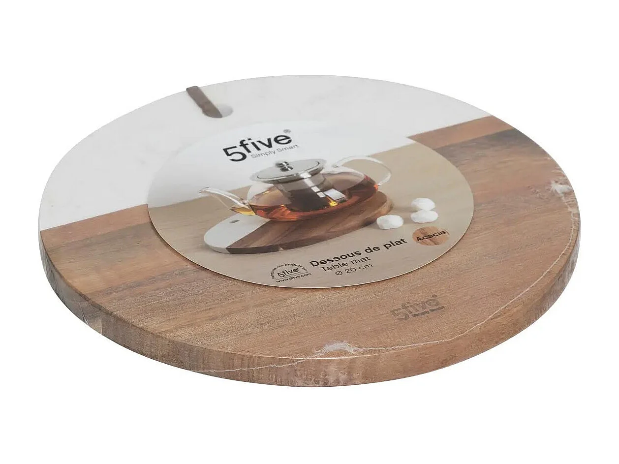 Dessous de Plat en Bois "Harmony" 20cm Naturel