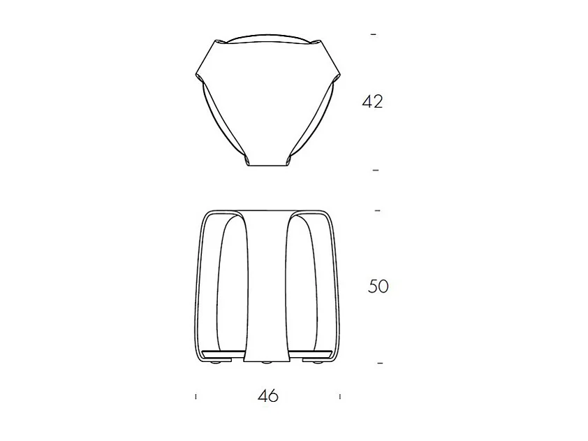 Tavolino Chakra - Vetro Fume, Noce Canaletto