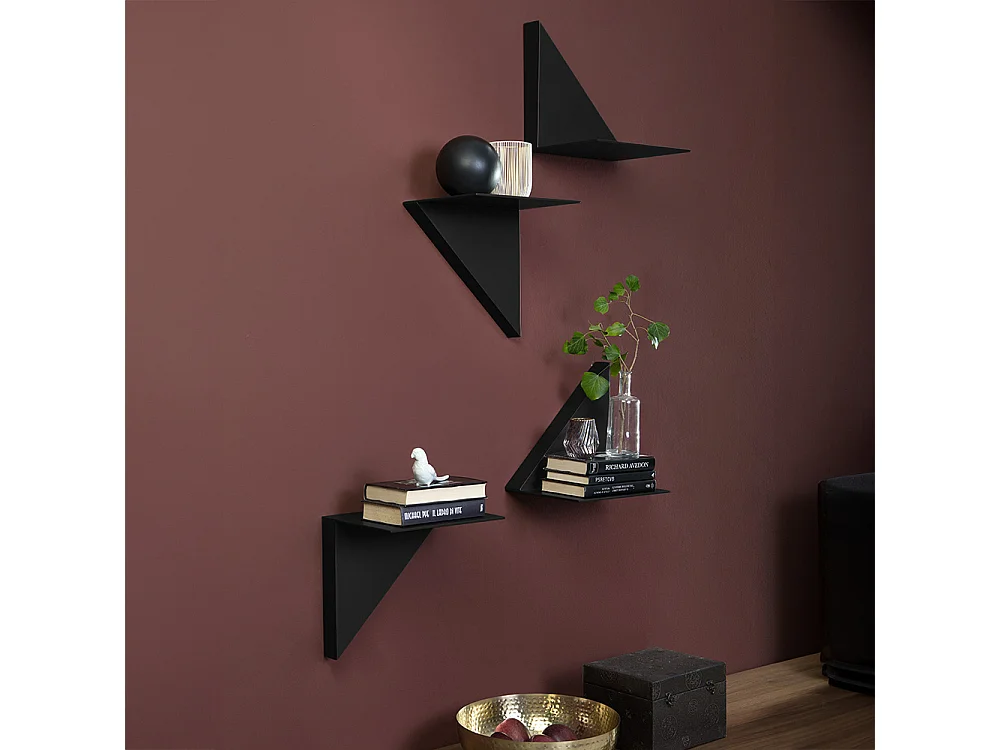 Vela Structuur Plank Matt Black Links