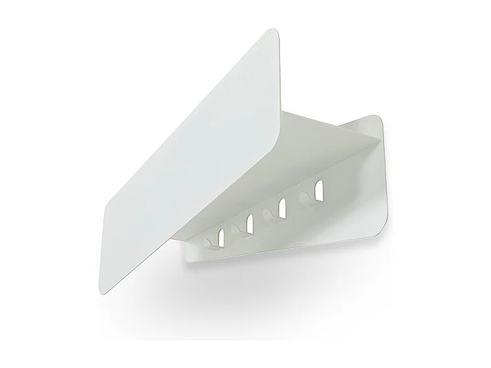 Papillon Shelf - Houtskoolgrijze structuur, 90 x 20 H.32 cm T6414-Papillon Plank en Mantelhanger, koolstofgrijze structuur, 90 x 20 x 32