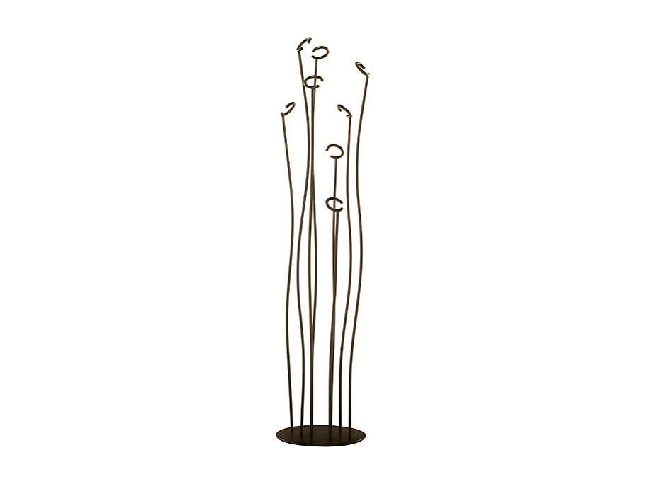 Porte-manteau en alga - Pierre en bronze peint T7416 - Manteau d’algues, bronze en pierre