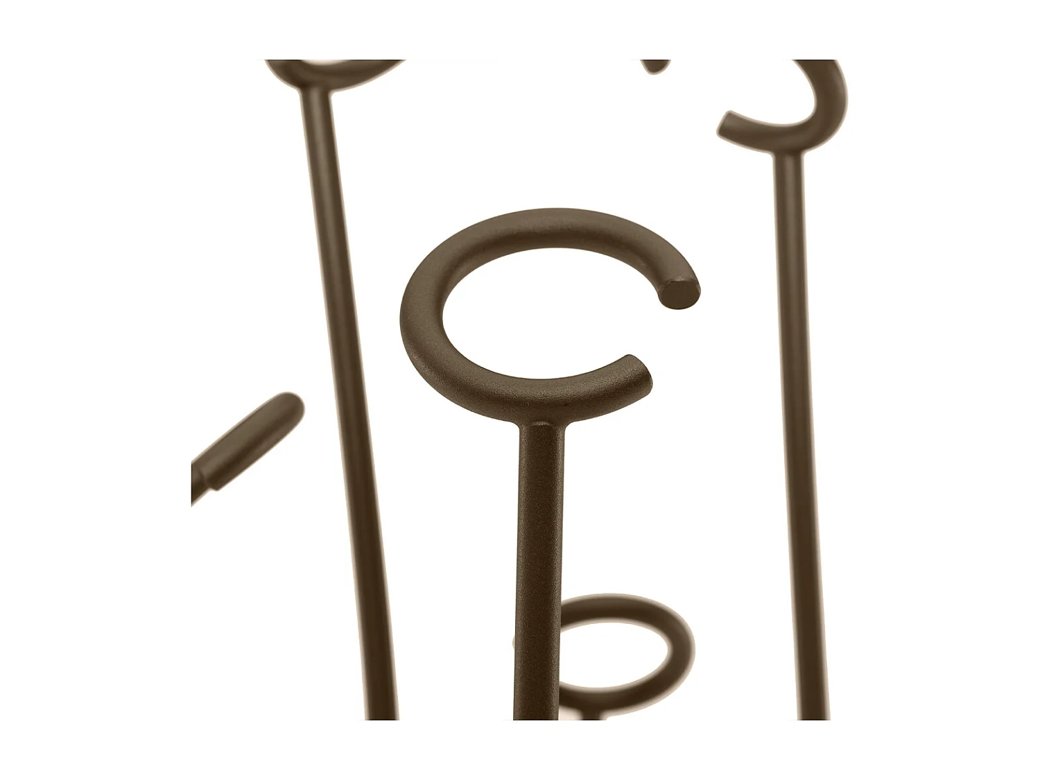 Porte-manteau en alga - Pierre en bronze peint T7416 - Manteau d’algues, bronze en pierre