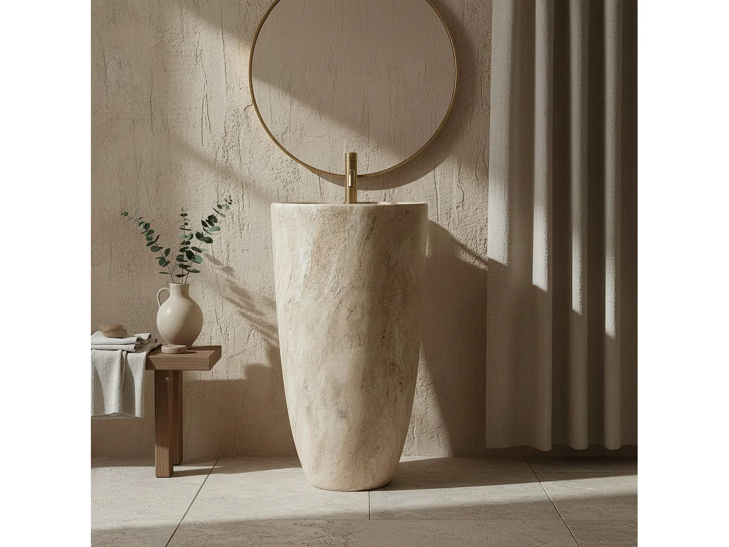 Vasque Autoportante Rea Anya Savana Matt Beige