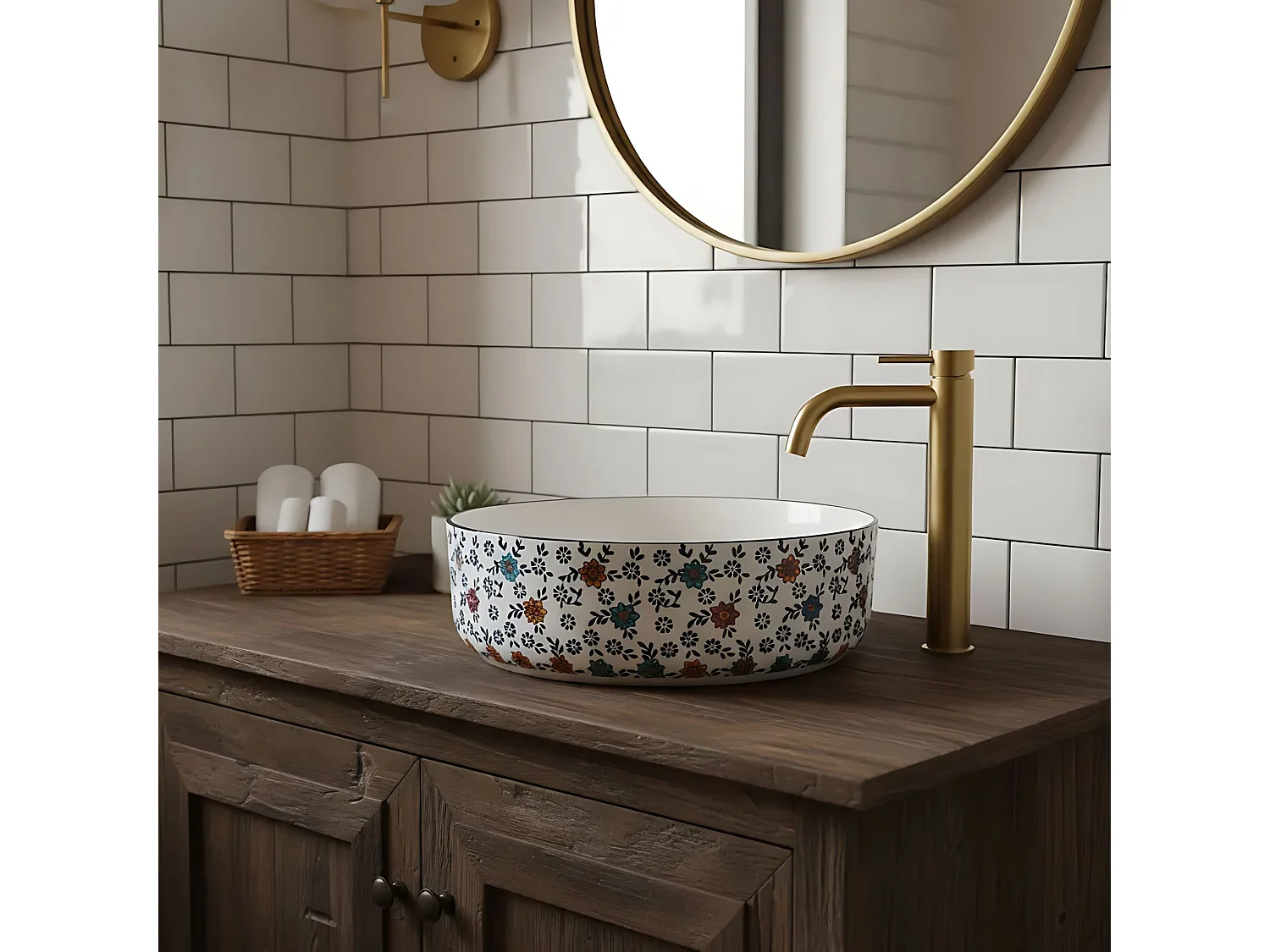 Lavabo À Poser Rea Stefania White