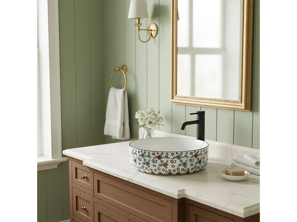 Lavabo À Poser Rea Stefania White