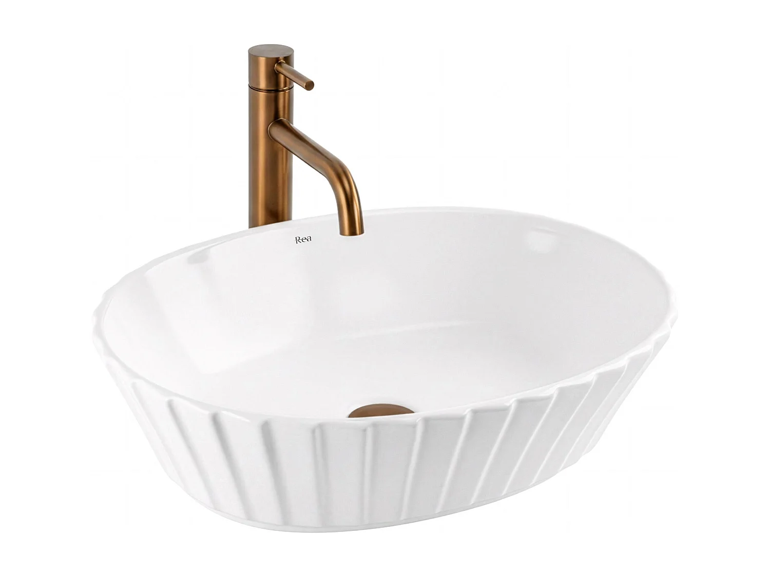 Vasque À Poser Rea Samanta White