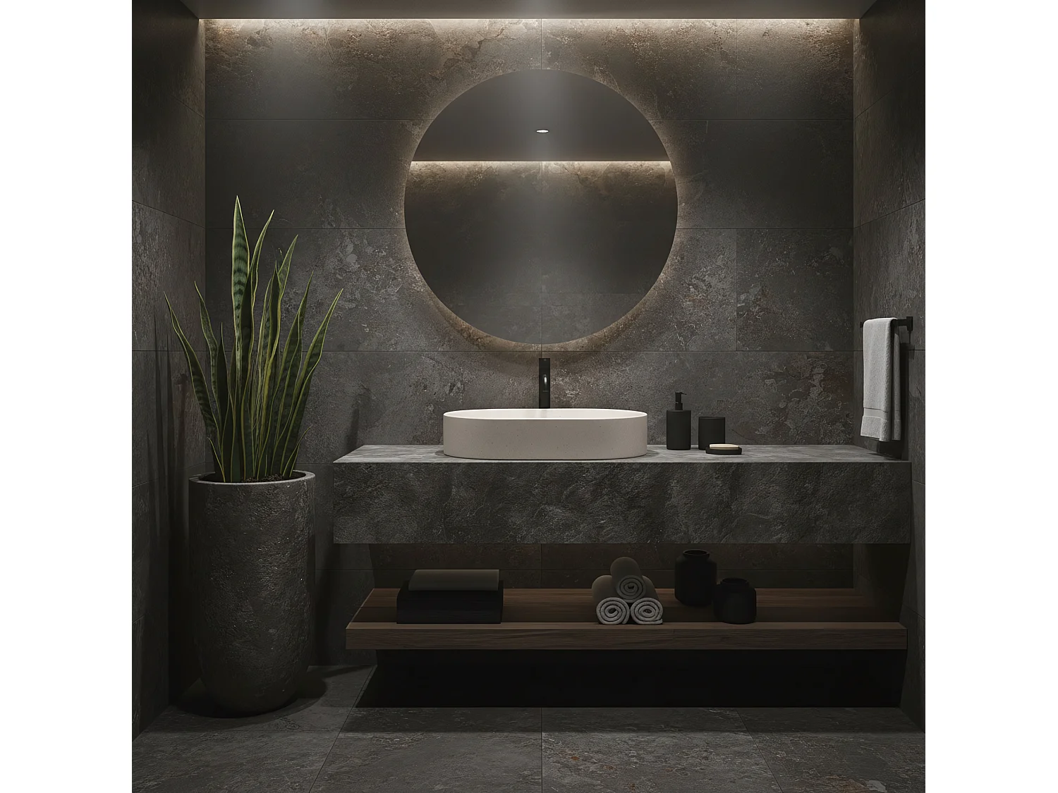 Opzetwastafel Rea NADIA 60 Beige