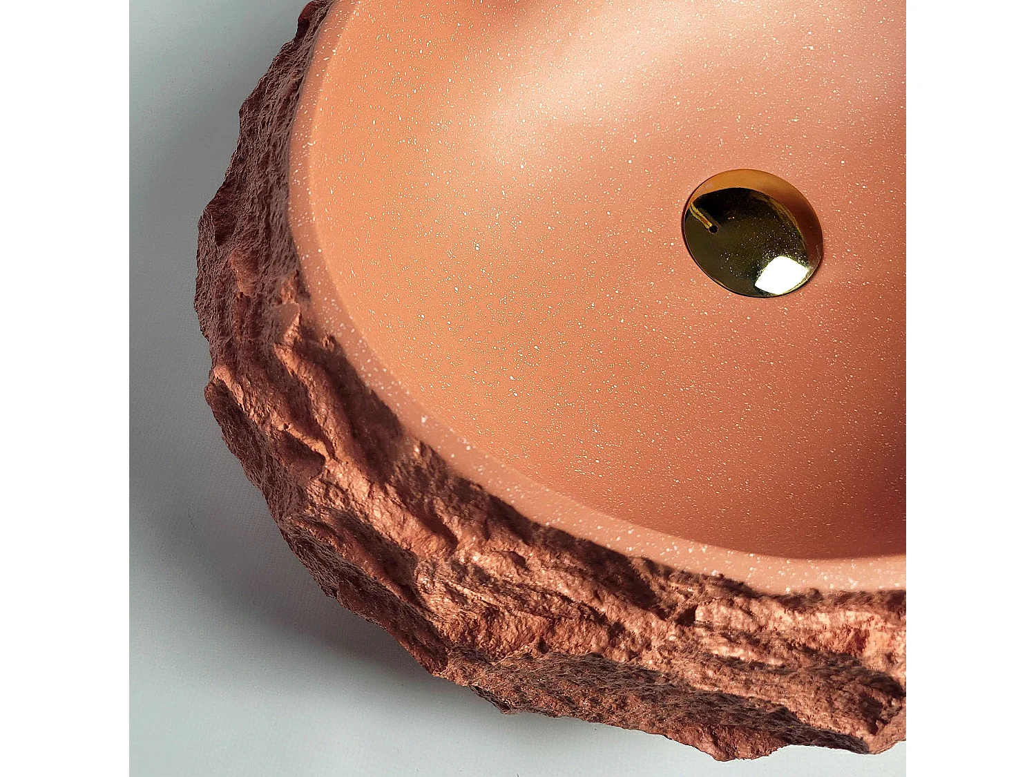 Vasque À Poser Rea Mika Orange