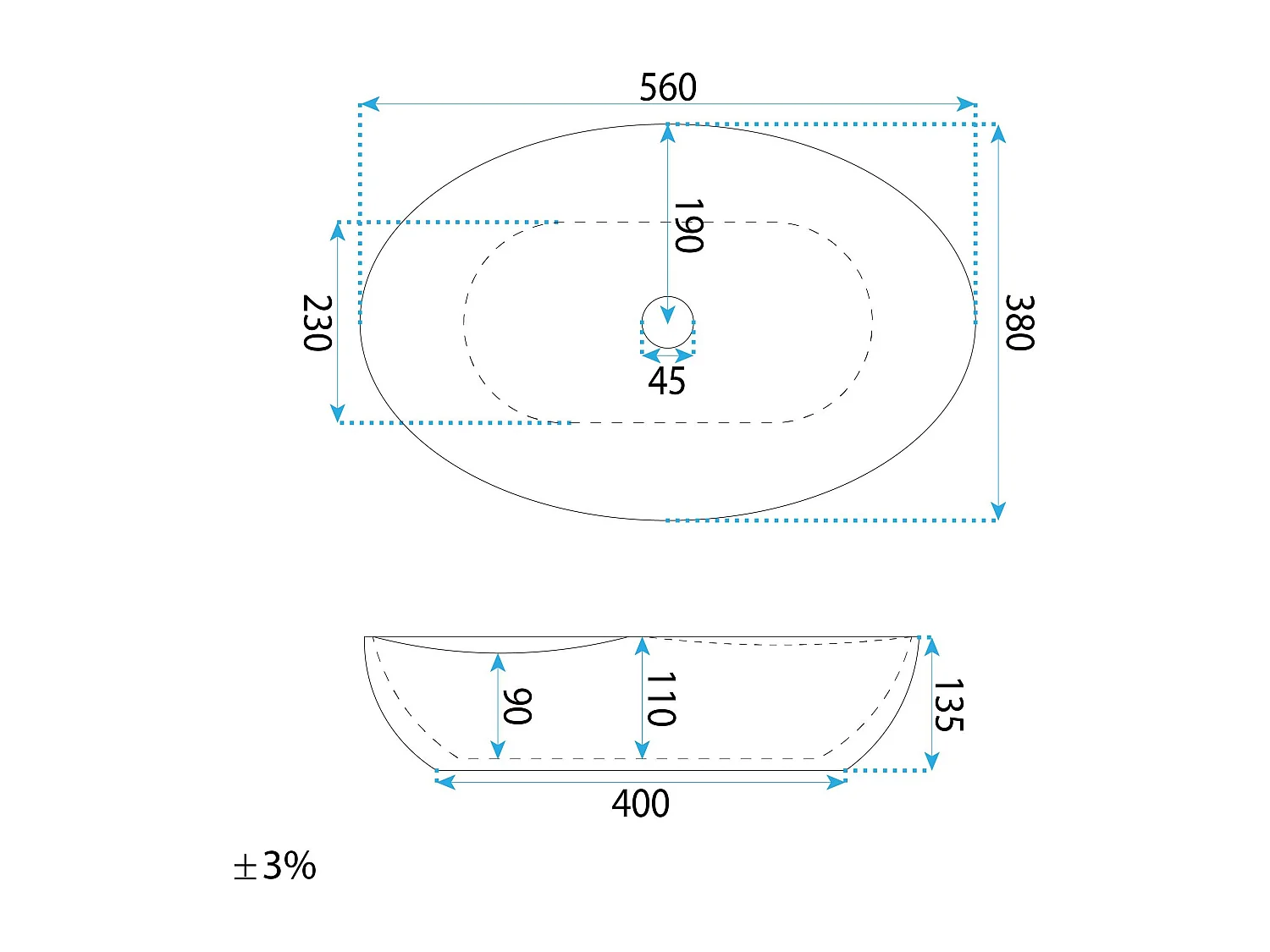 Vasque À Poser Rea Emilia Reno Beige, Stone Imitation