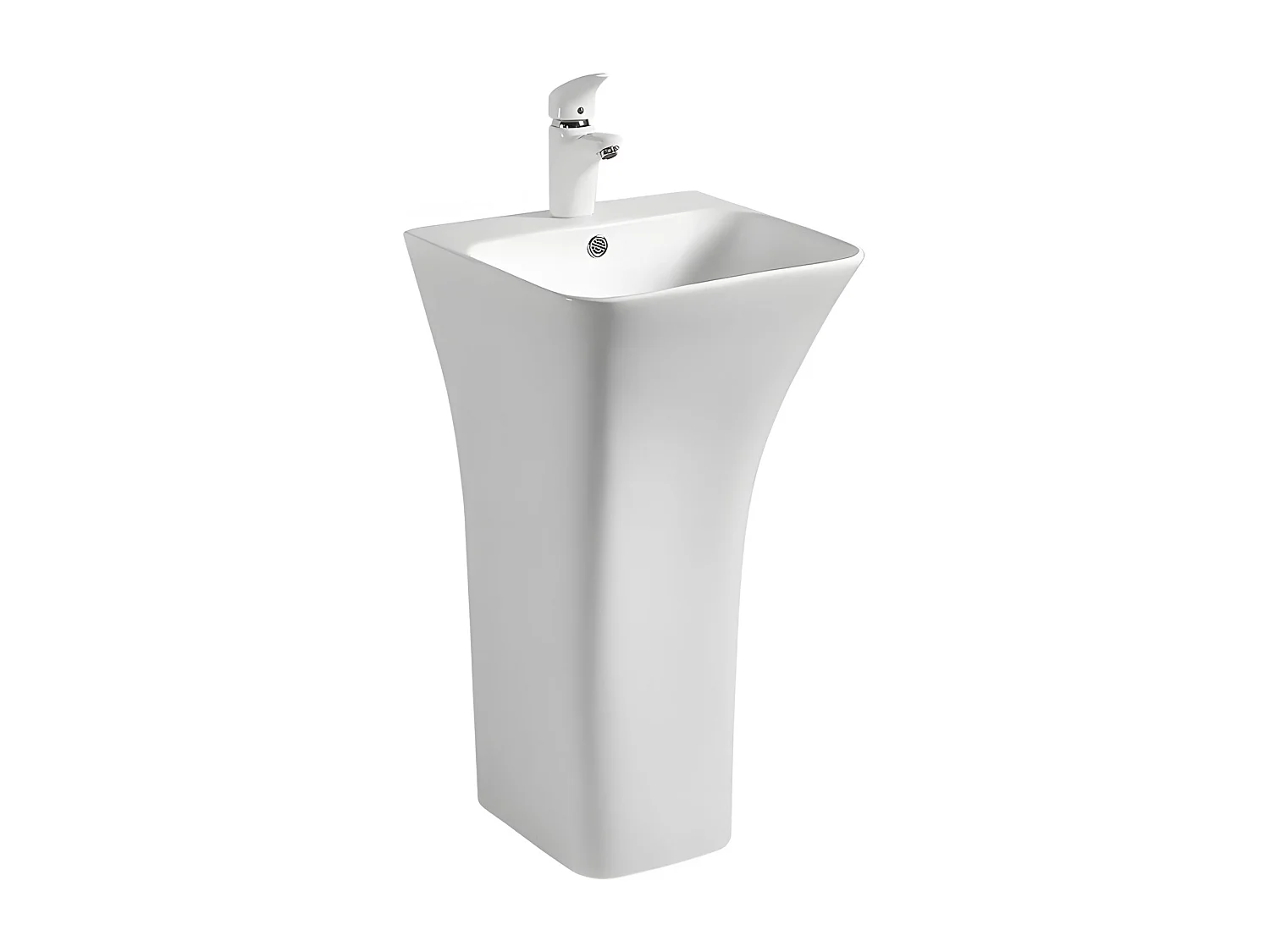 Vasque Autoportante Rea Ada White