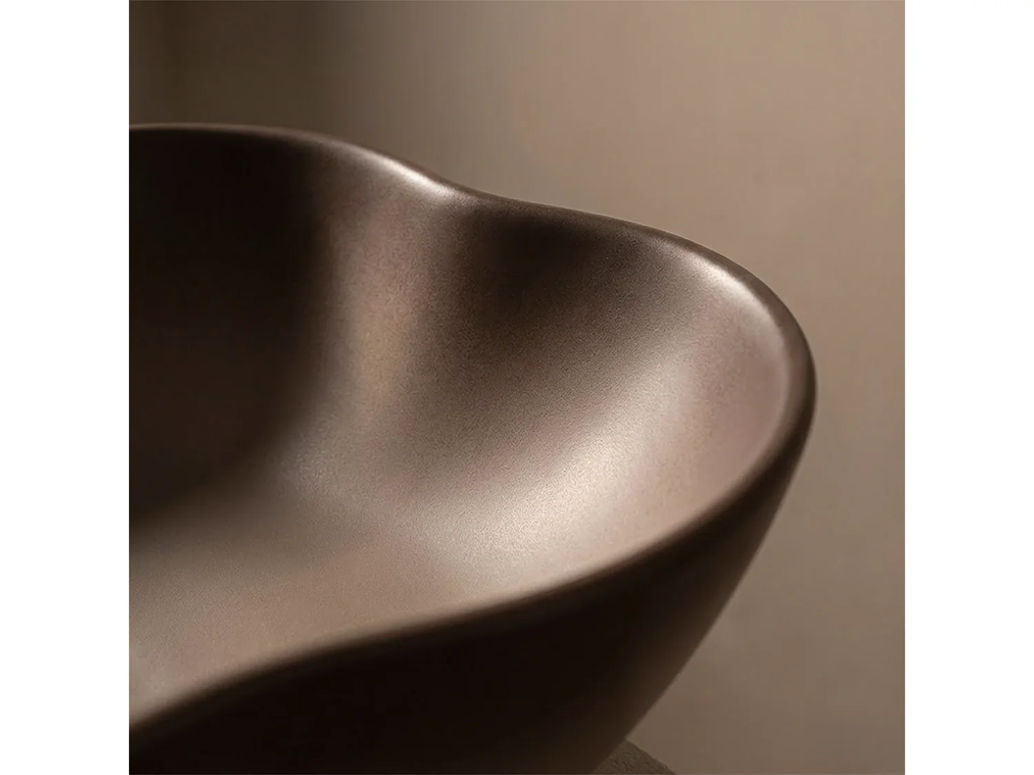 Vasque À Poser Rea Pearl Ombre 48 Beige