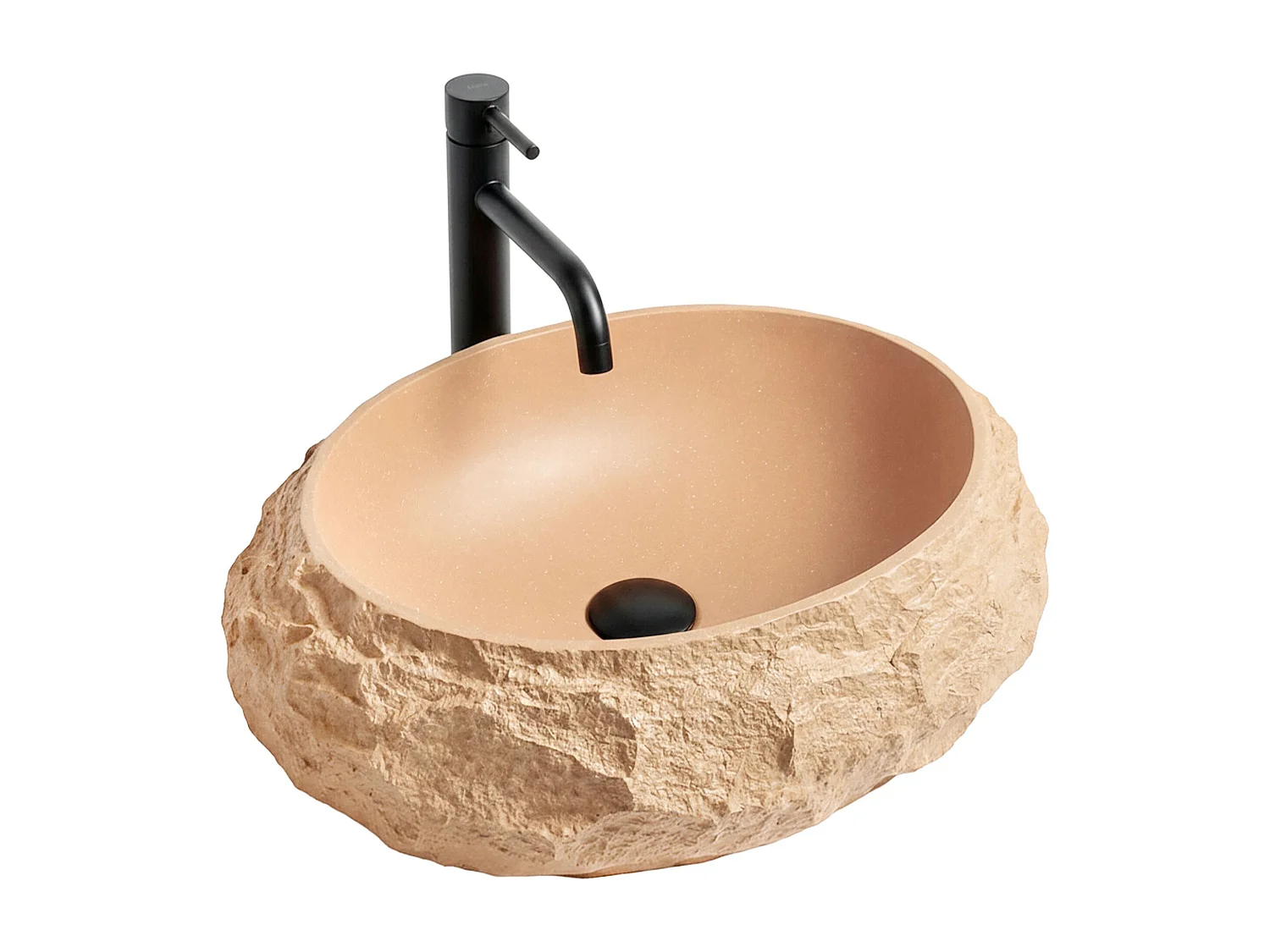 Vasque À Poser Rea Mika Light Terracotta Beige