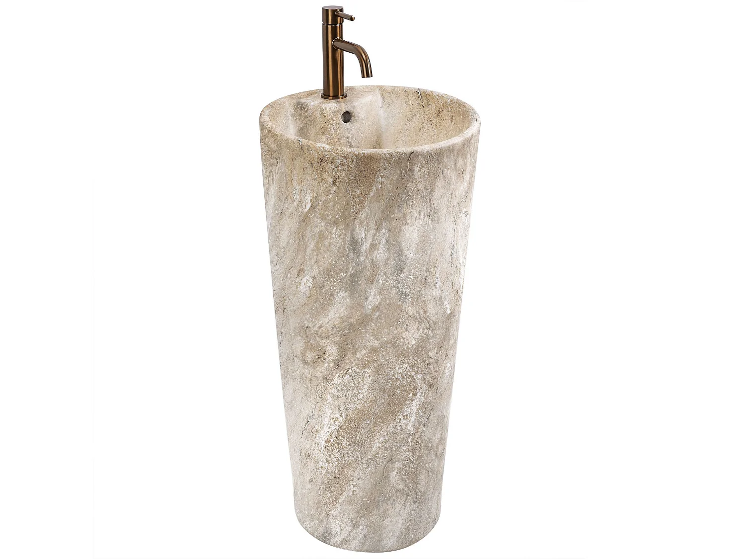 Lavabo Sur Pied Rea Blanka Savana Matt Beige