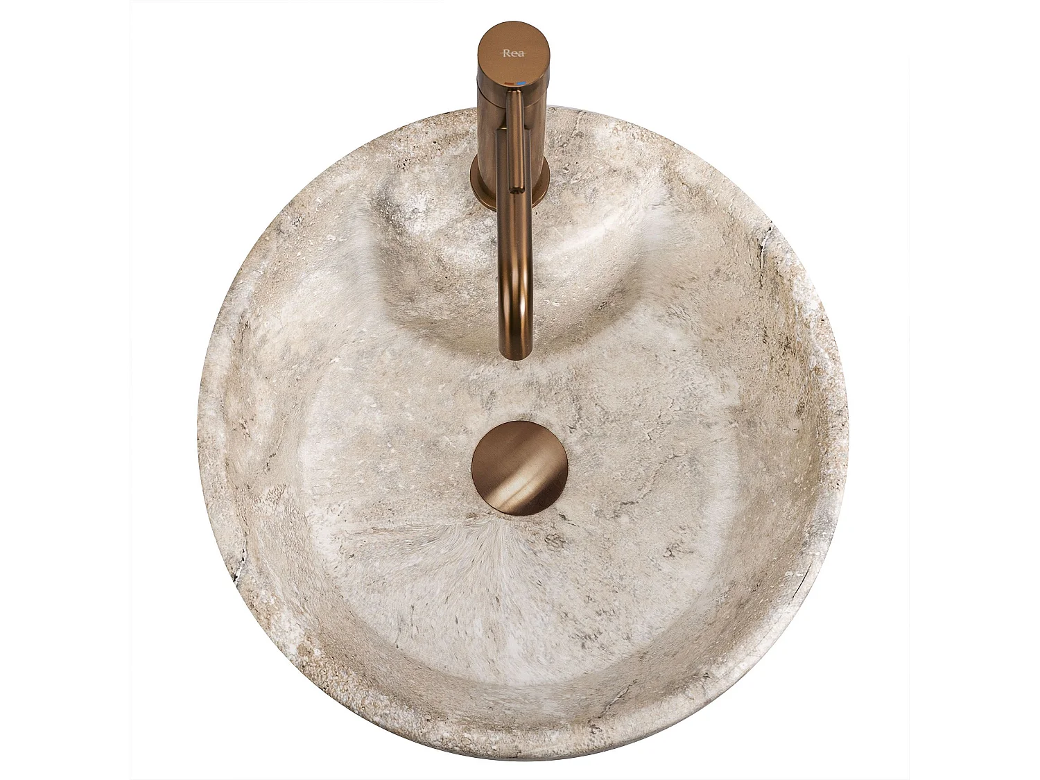 Lavabo Sur Pied Rea Blanka Savana Matt Beige