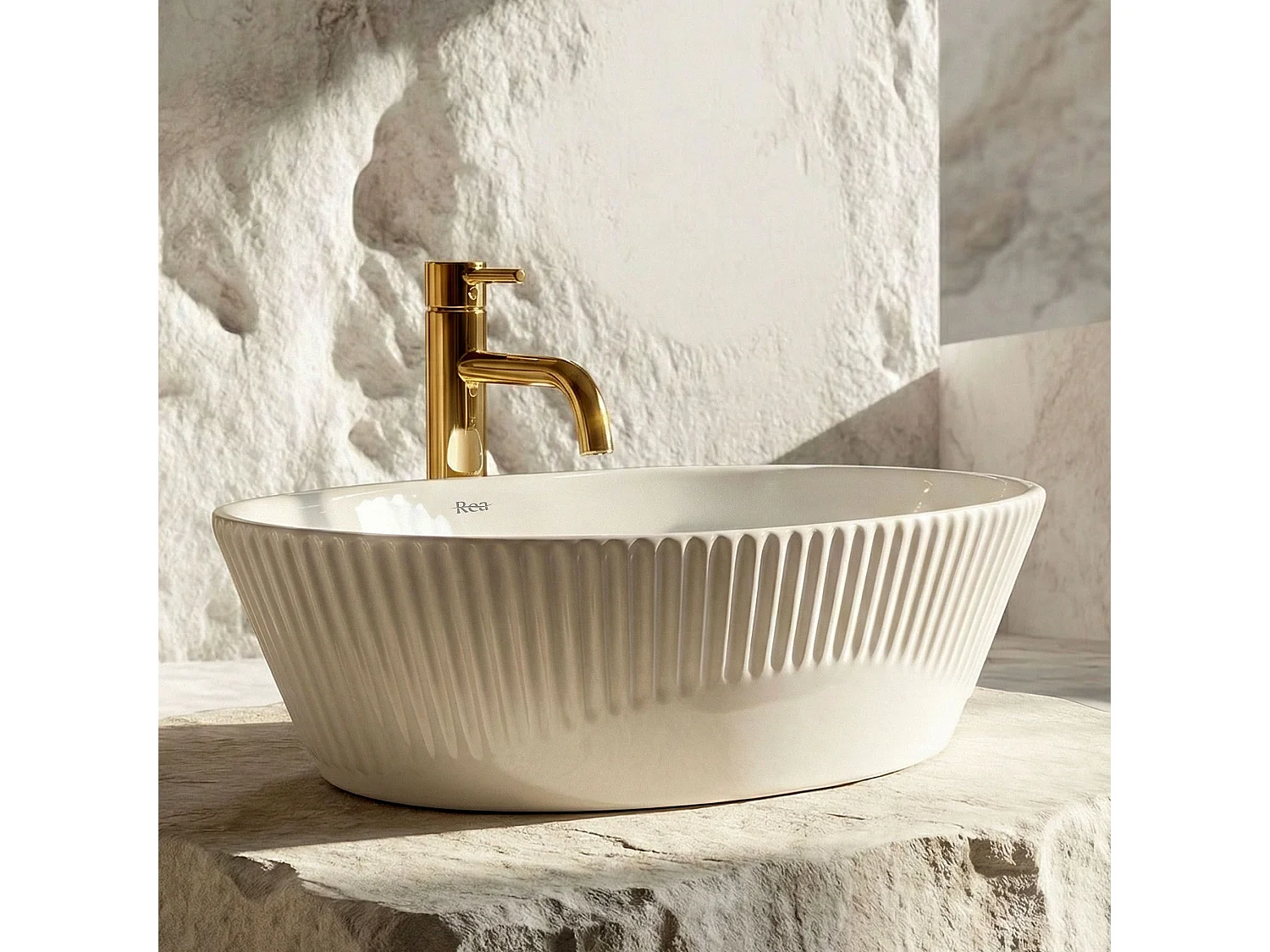 Vasque À Poser Rea Astoria White
