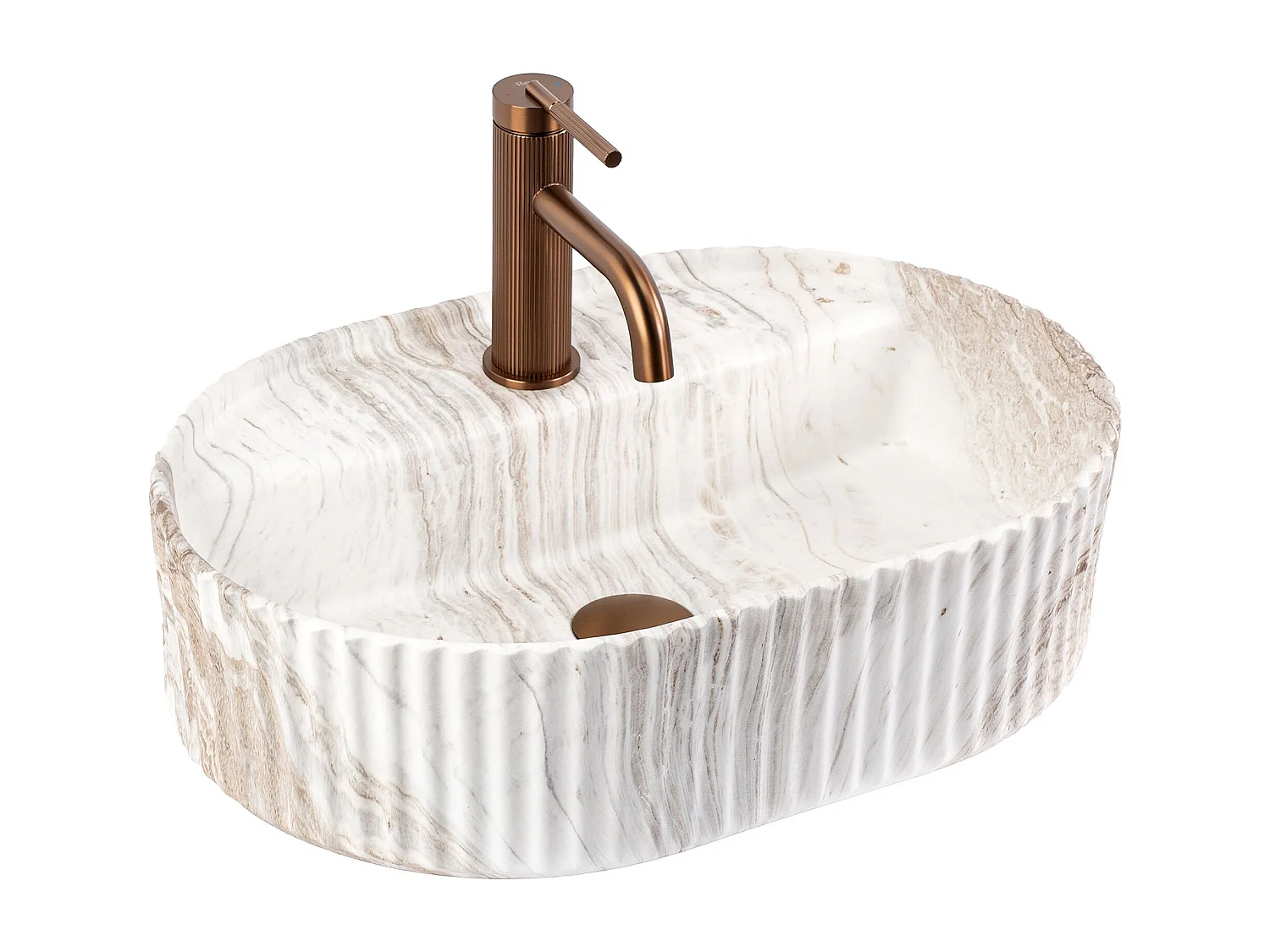 Opzetwastafel Rea Marcela 50 Kallisto Beige