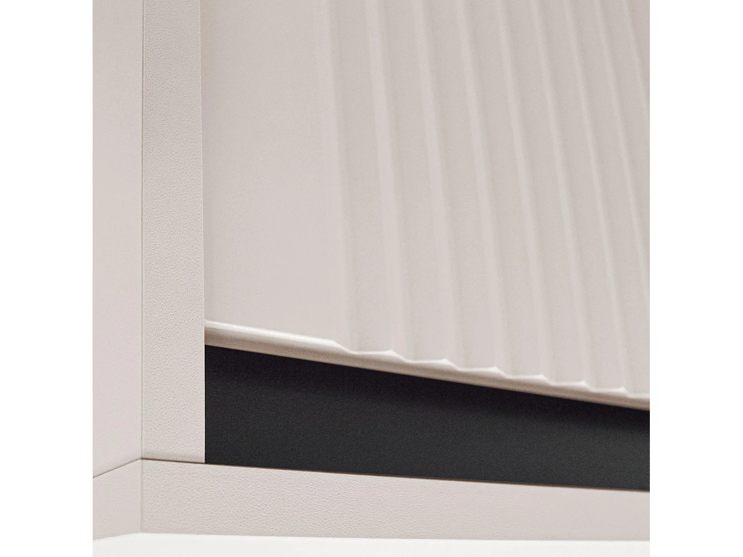 AX LIVING Meuble mural BODRUM 1 porte 46 cm beige sable