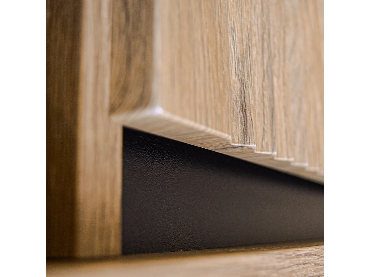 AX LIVING Meuble mural BODRUM 1 porte 46 cm chêne Evoke