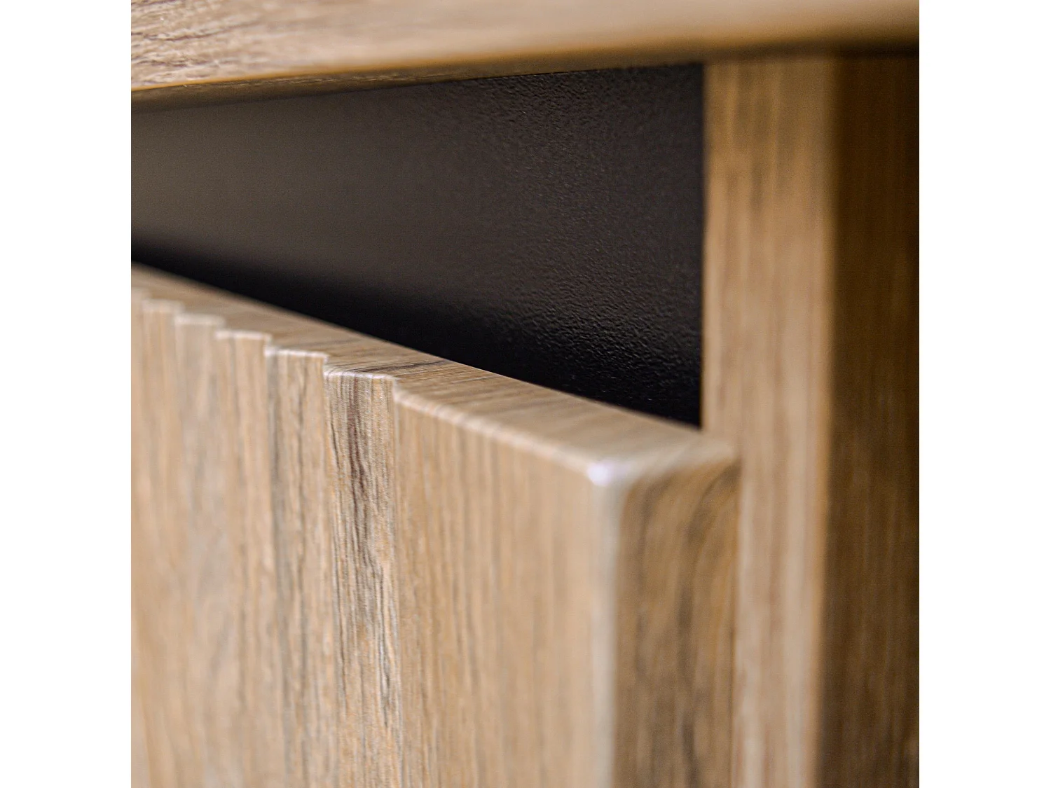 AX LIVING TV-Lowboard BODRUM RTV-Schrank 3 Schubladen 178 cm Eiche Evoke