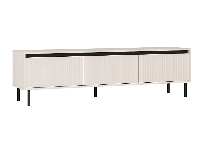 AX LIVING TV-Lowboard BODRUM RTV-Schrank 3 Schubladen 178 cm Sandbeige