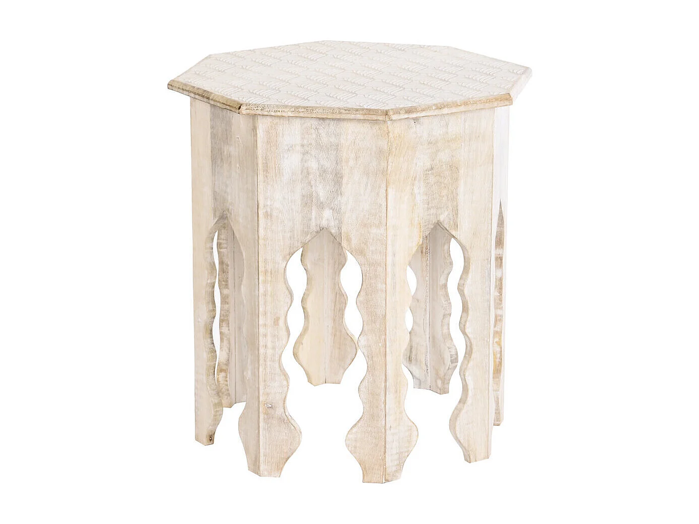 Mesa lateral de manga 49x49x53,5 com galhos