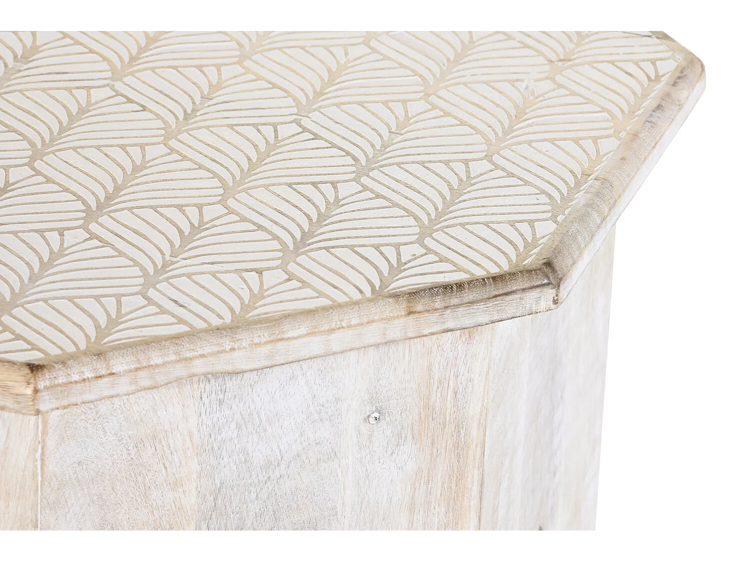 Mesa lateral de manga 49x49x53,5 com galhos
