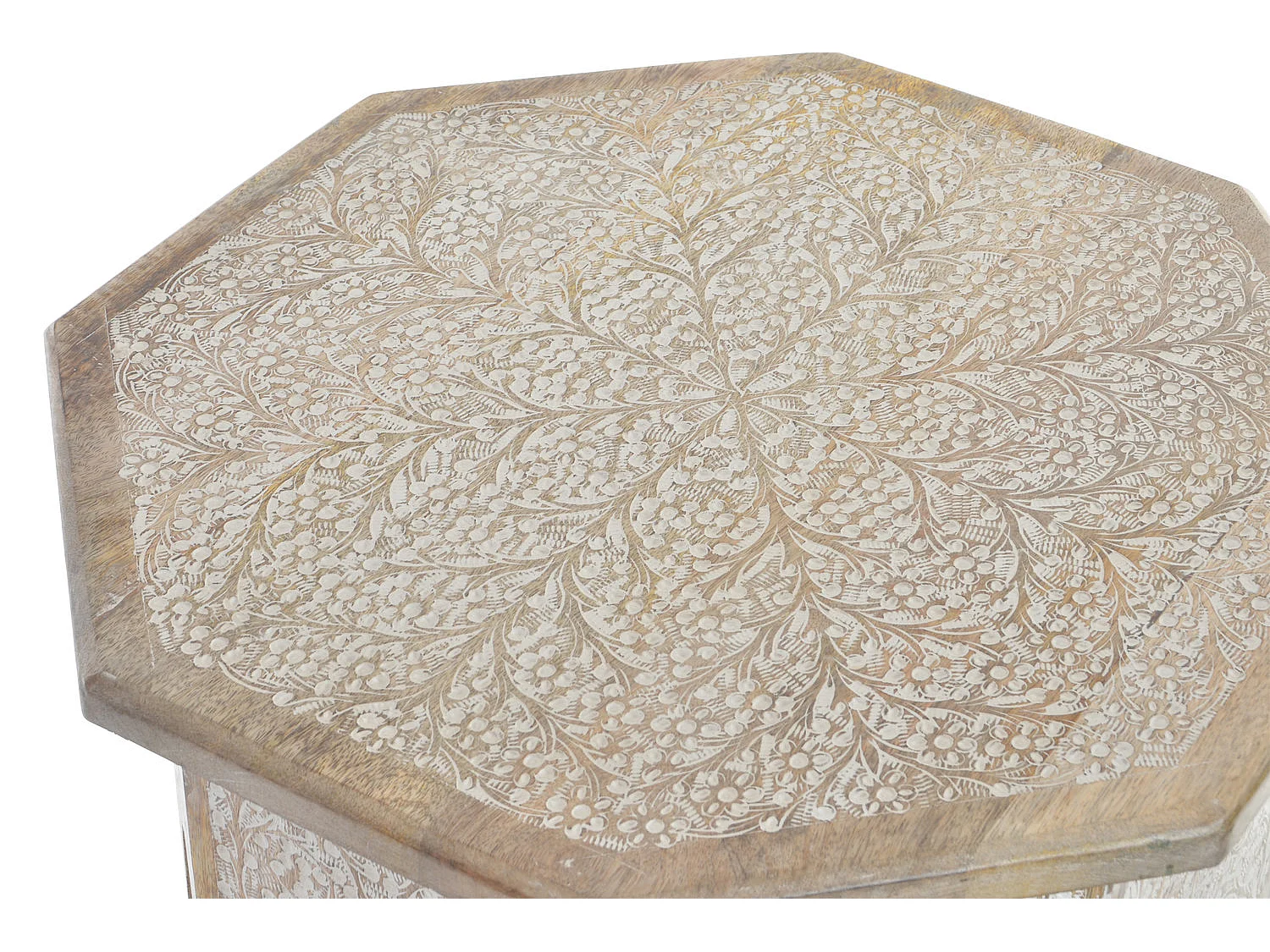 Mesa lateral de manga 49x49x53,5 com galhos