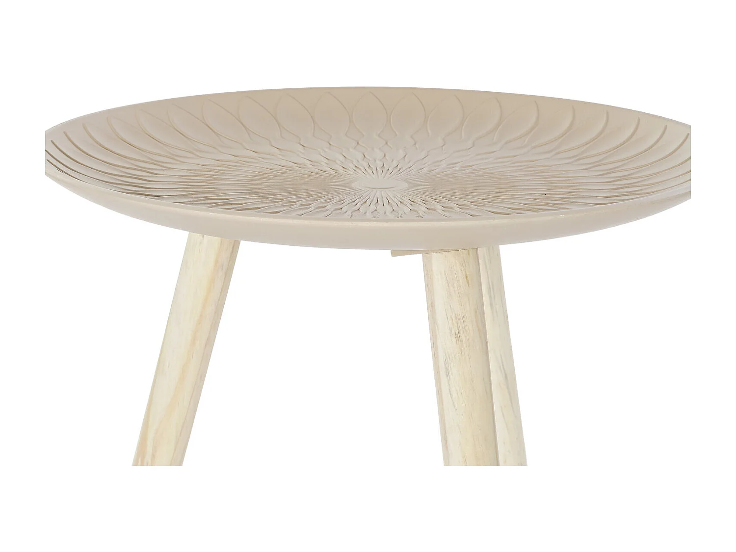 Bijzettafel MDF vurenhout 44x44x45 cm, 2 stuks, diverse kleuren.