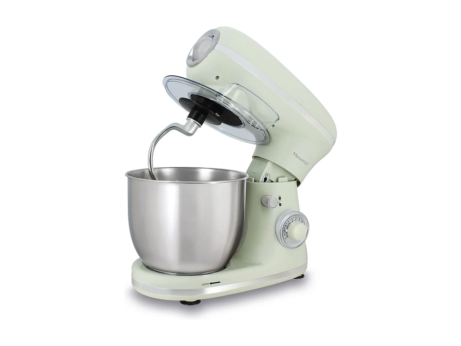 Menastyl - Robot Patissier Retro En Polypropylène Celadon Et Acier Inoxydable