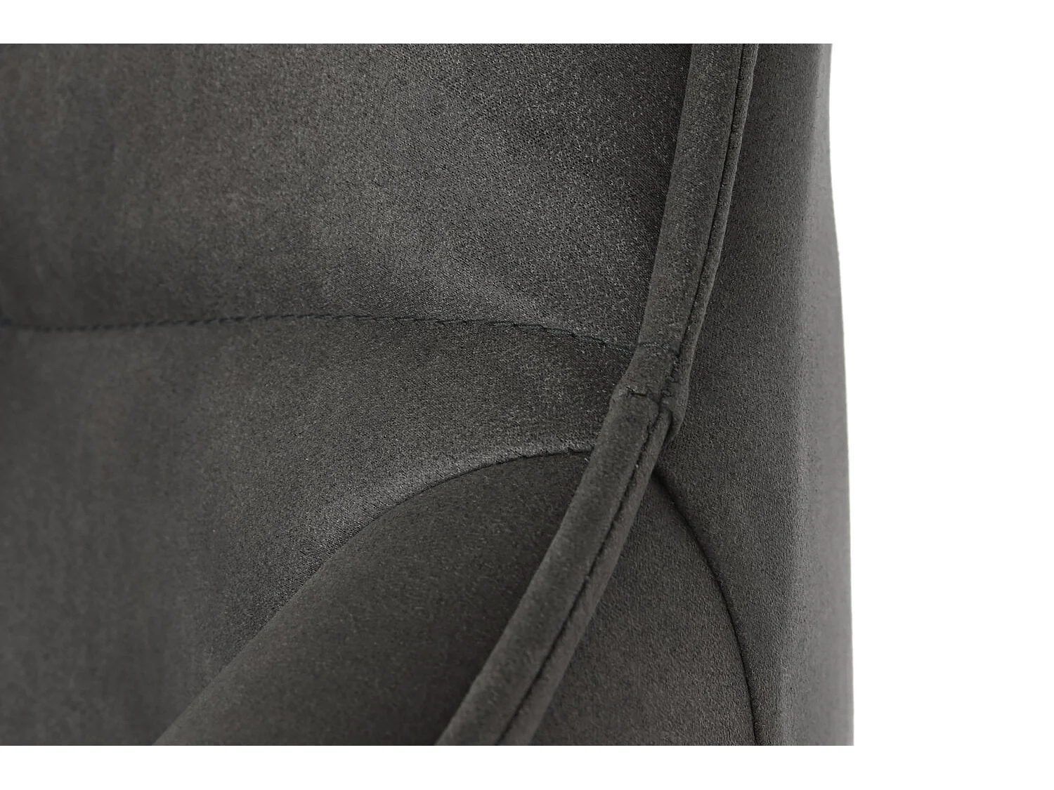 Microfiber metalen kruk 59x60x107 kunstleer