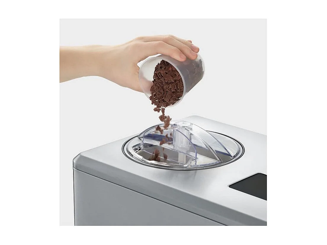 Severin EZ7405 2-in-1 Sorbet- en Yoghurtmaker - RVS, 2L, Actieve Koeling, LED Touchscreen