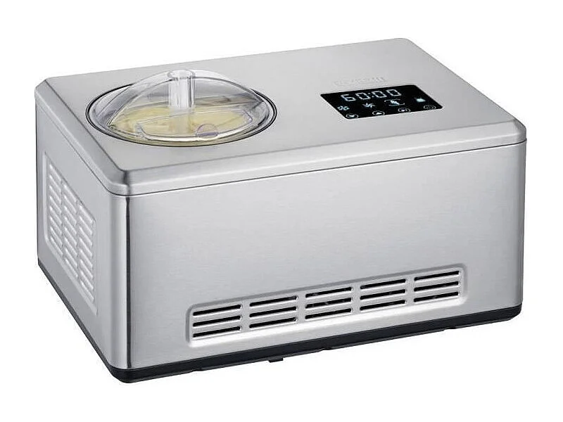 Severin EZ7405 2-in-1 Sorbet- en Yoghurtmaker - RVS, 2L, Actieve Koeling, LED Touchscreen