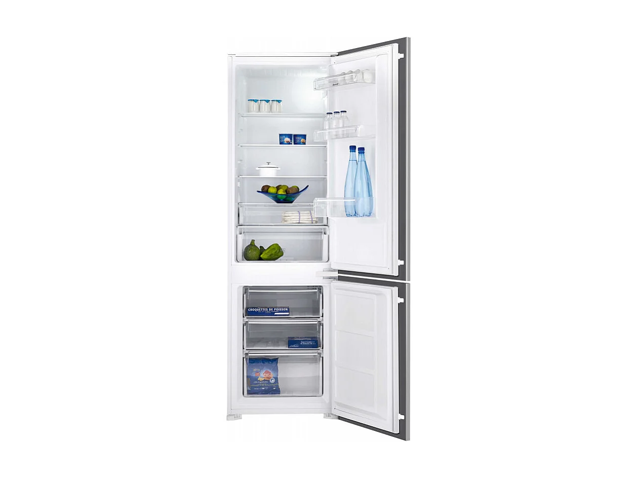 Réfrigérateurs 2 portes 249L Froid Statique BRANDT 54cm E, BIC1724ES