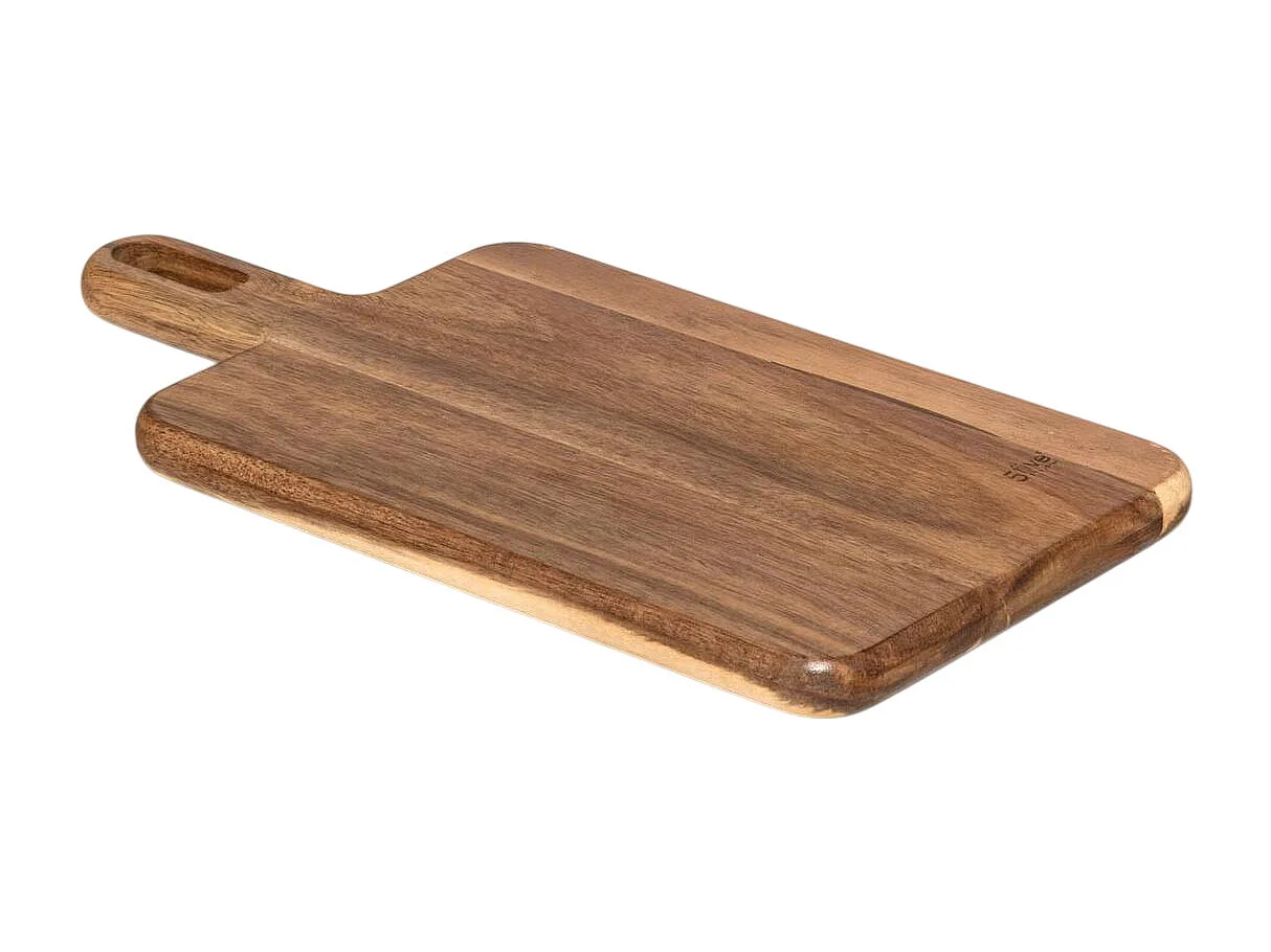 Planche à Découper Avec Poignée "Acacia" 40cm Marron
