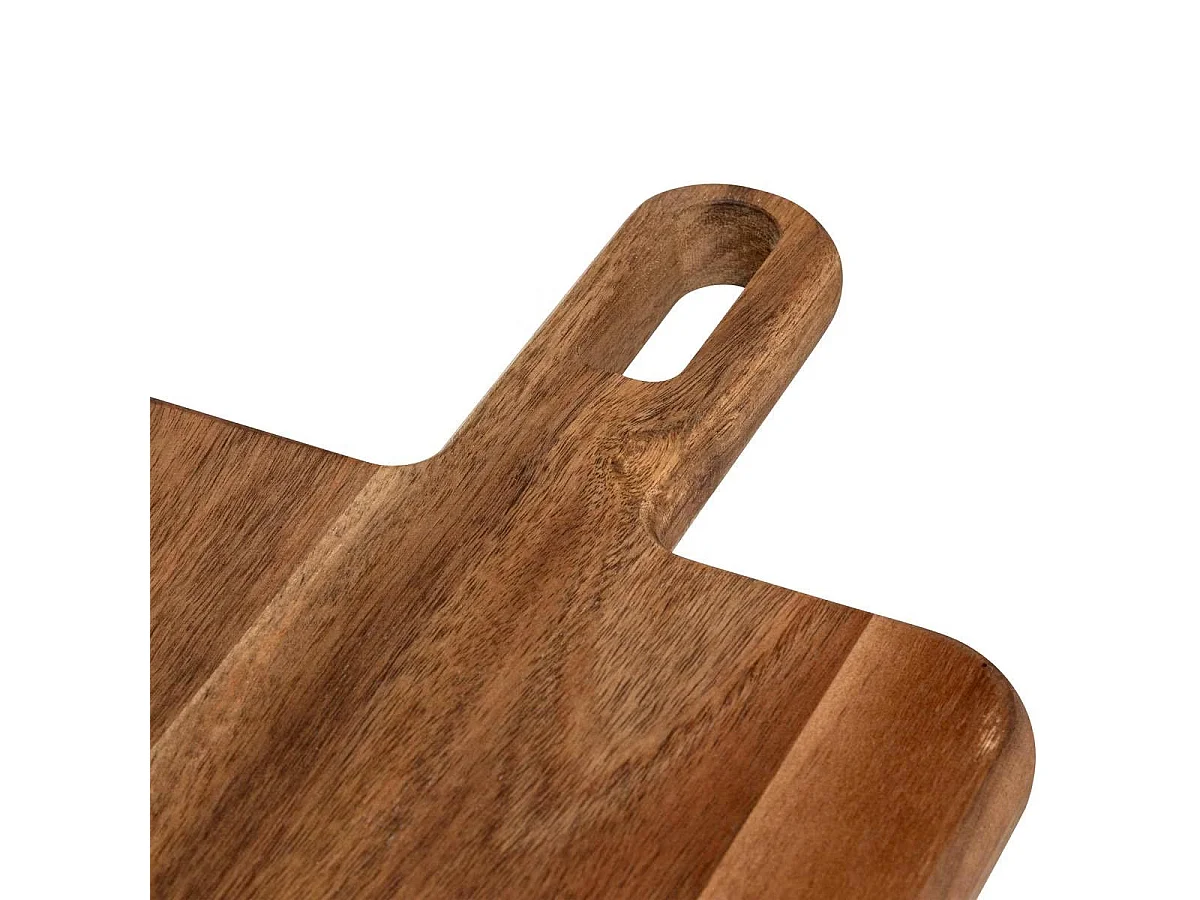 Planche à Découper Avec Poignée "Acacia" 40cm Marron