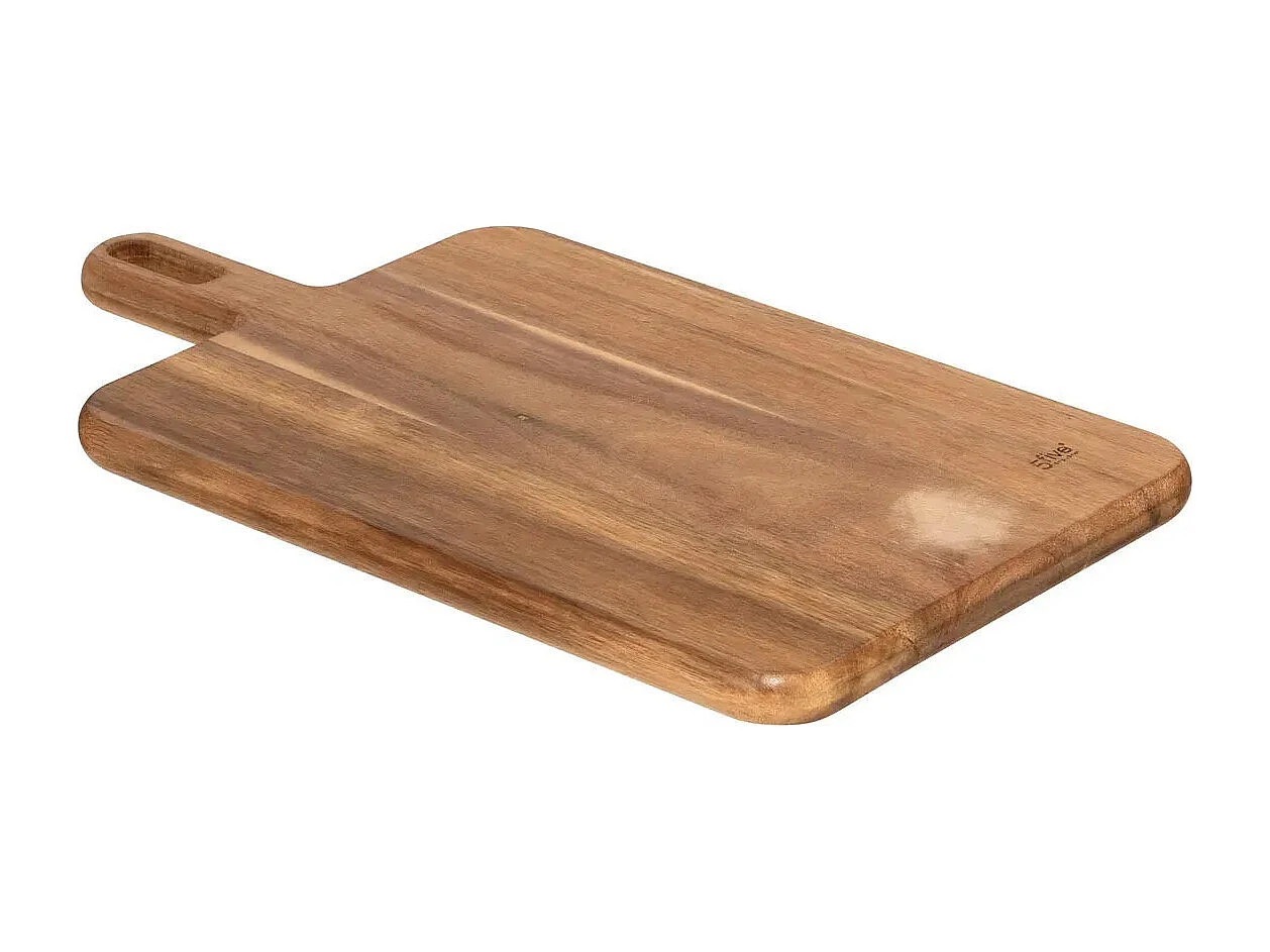 Planche à Découper Avec Poignée "Acacia" 45cm Marron