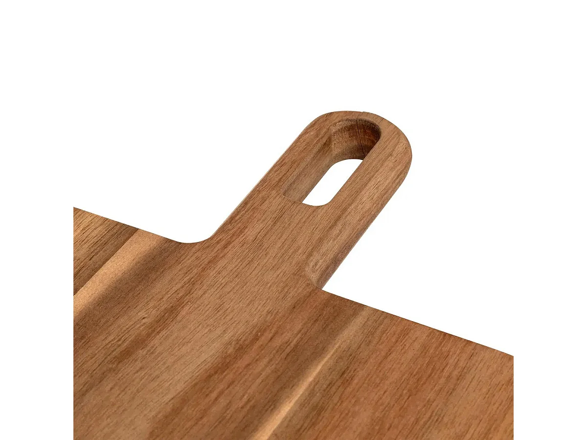 Planche à Découper Avec Poignée "Acacia" 45cm Marron