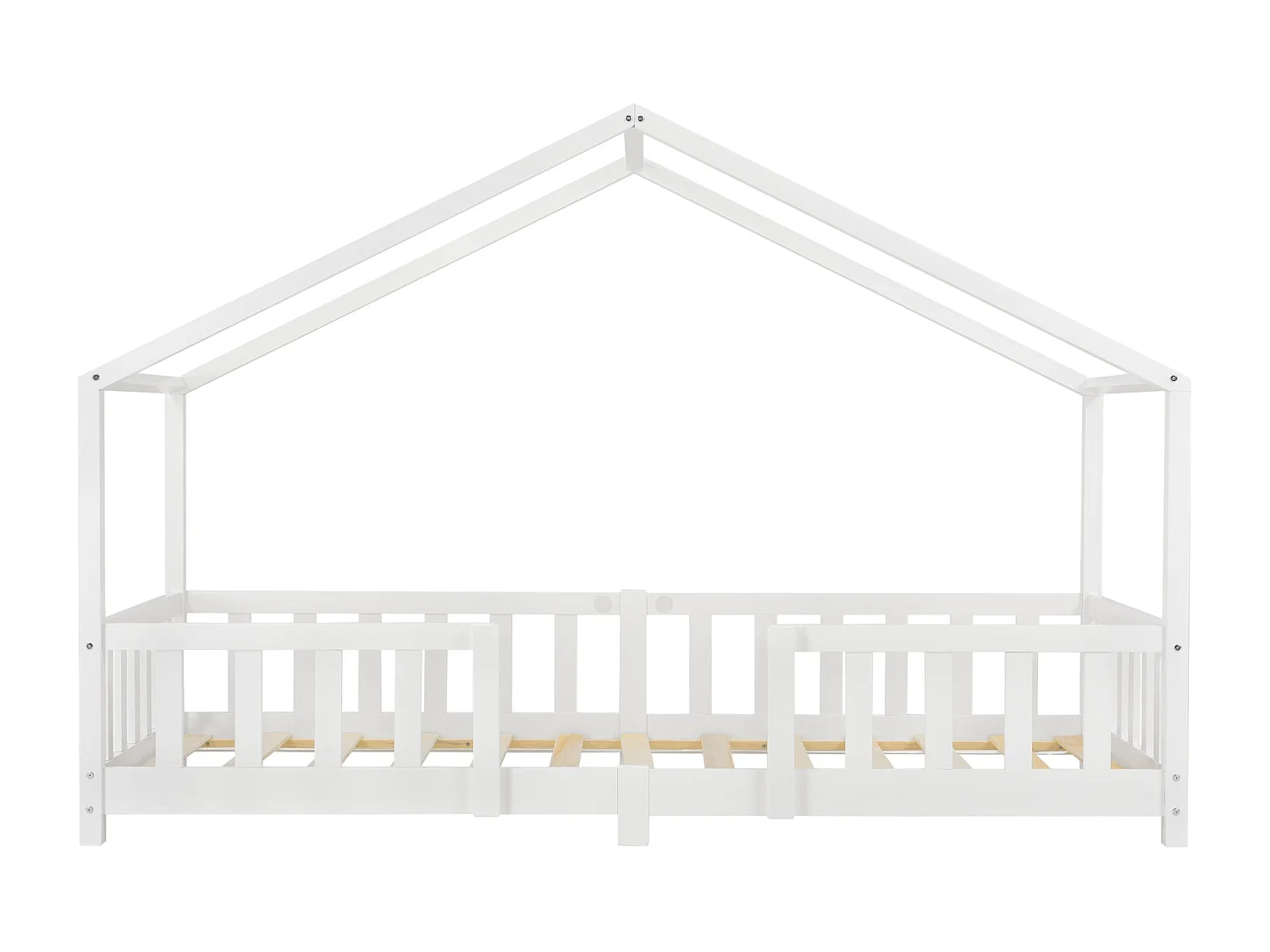 Lit d'enfant design en effet bois blanche 207 x 96 x 138 cm 03_0005465