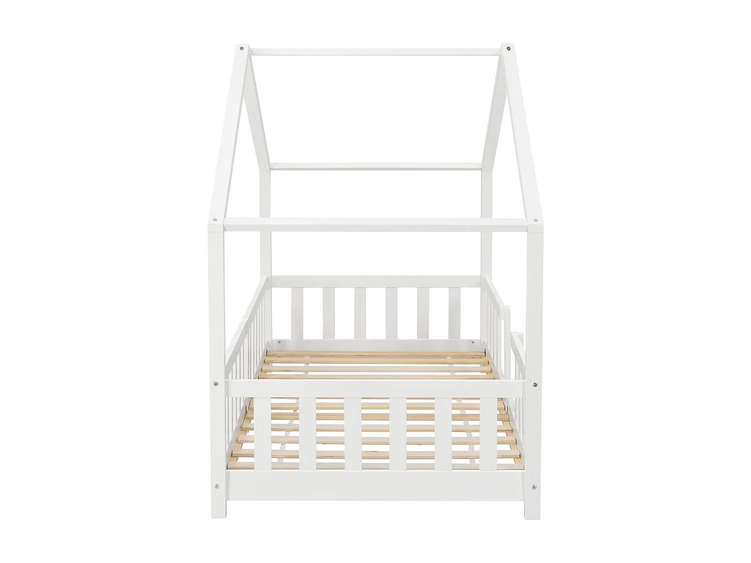 Lit d'enfant design en effet bois blanche 207 x 96 x 138 cm 03_0005465