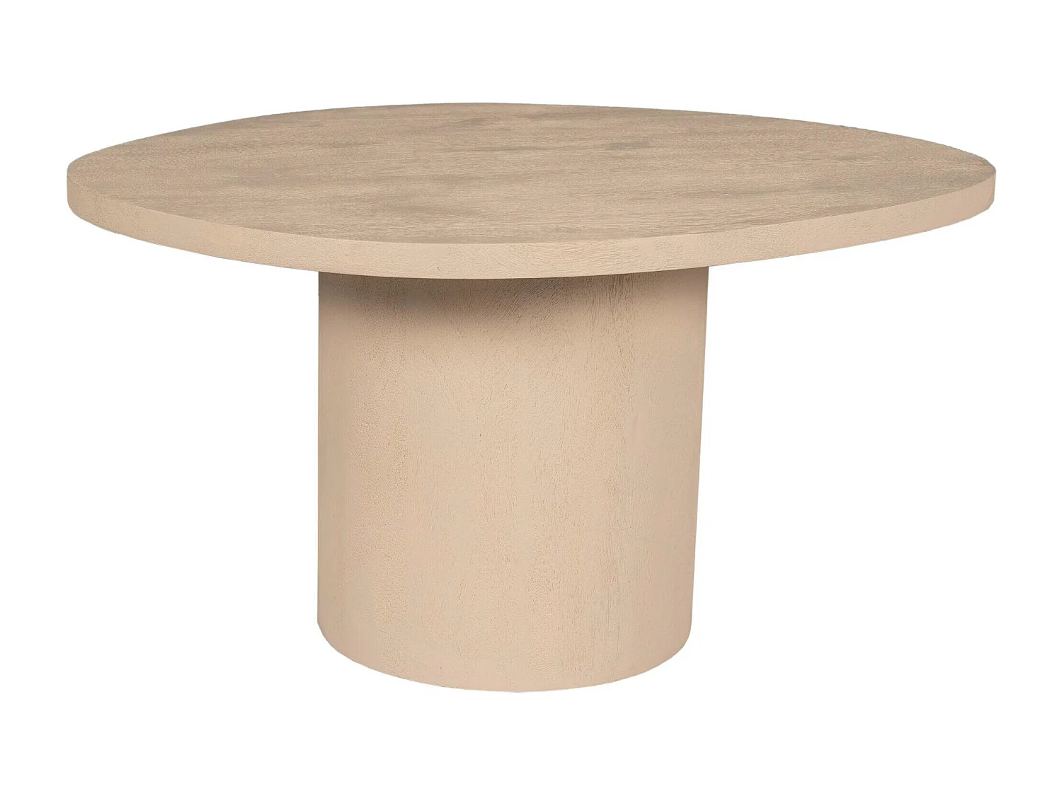 Table basse design organique en bois sable (lot de 2) ALMA