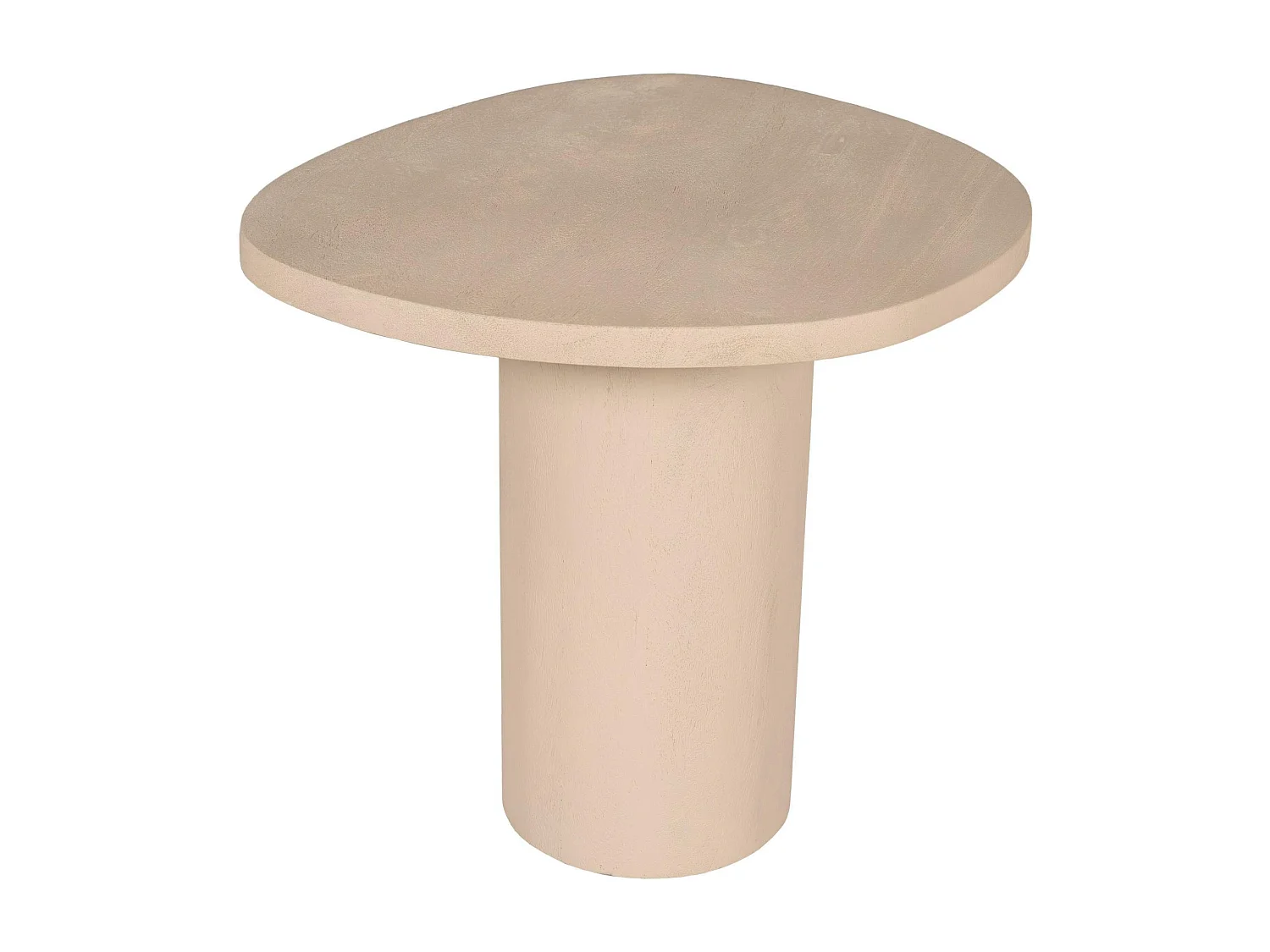 Table basse design organique en bois sable (lot de 2) ALMA